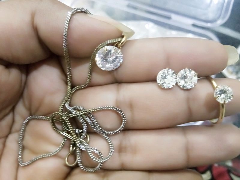 Combo Of Stone Chain