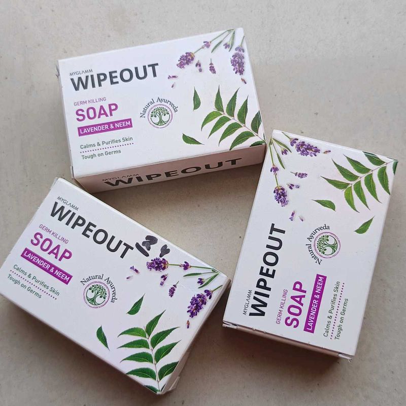 MYGLAMM Wipeout Neem Germ Killing Soap - 3