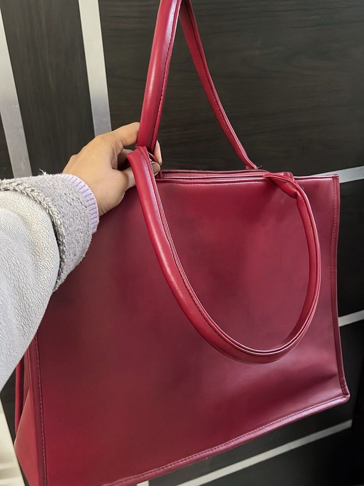 Red Tote Bag