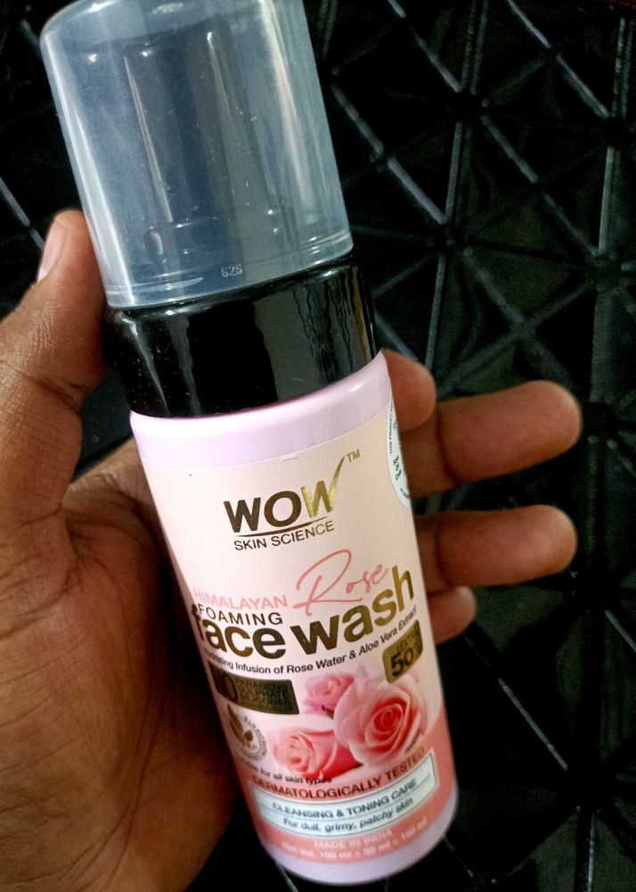 WOW Himalayan Rose Face Wash