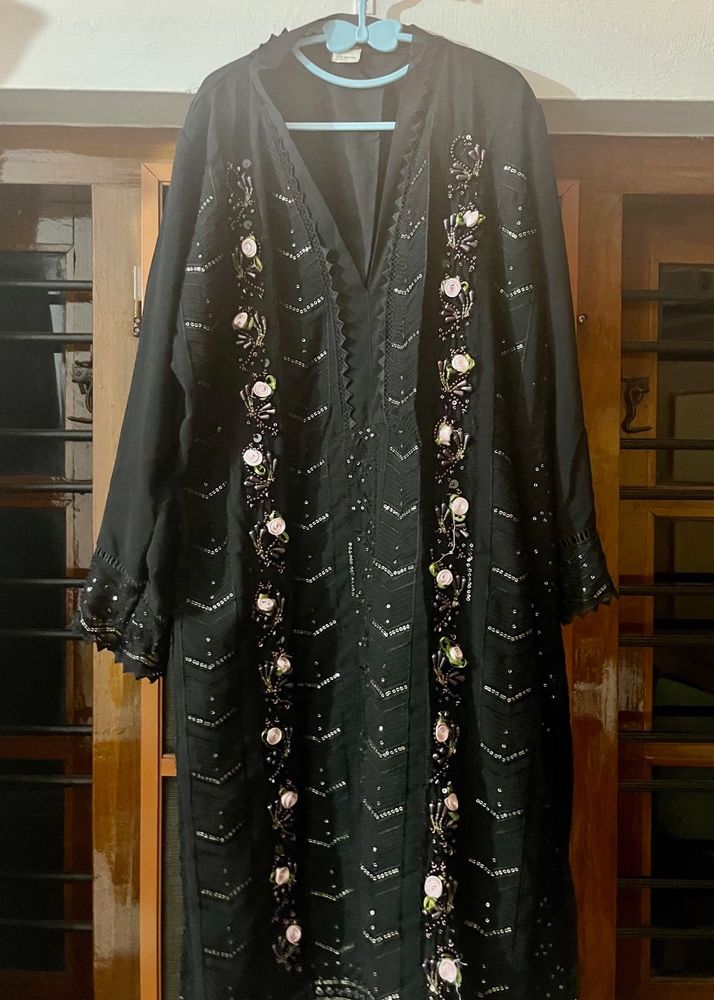 Black Salwar top
