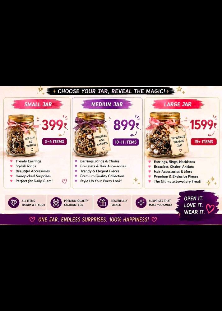 Mystery jewellery jar😫💕