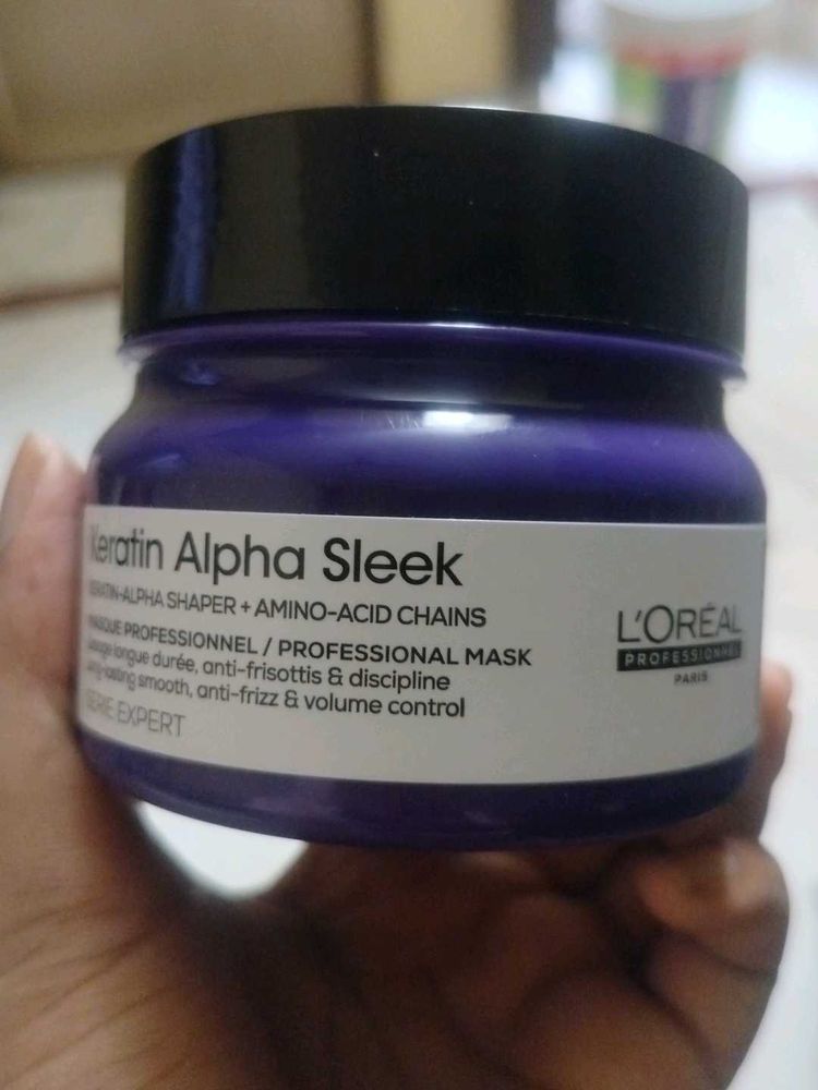 L'Oreal Keratin Alpha Sleek Mask