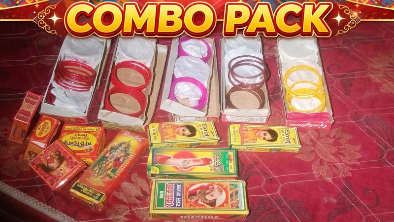 Combo Pack Bangles &amp; Accessories