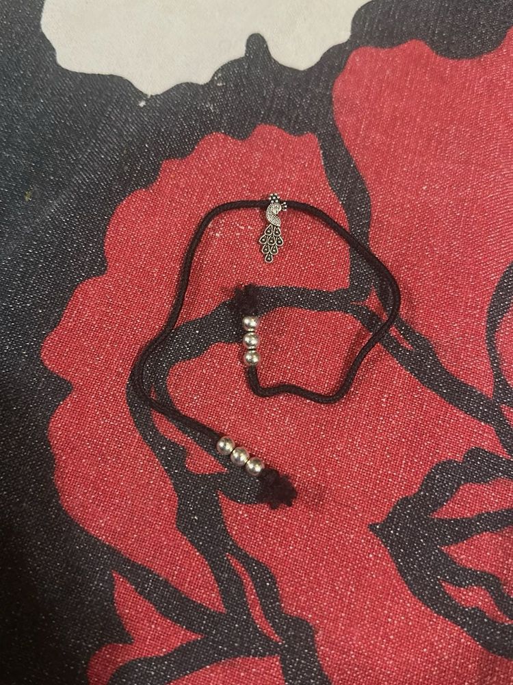 Peacock Anklet