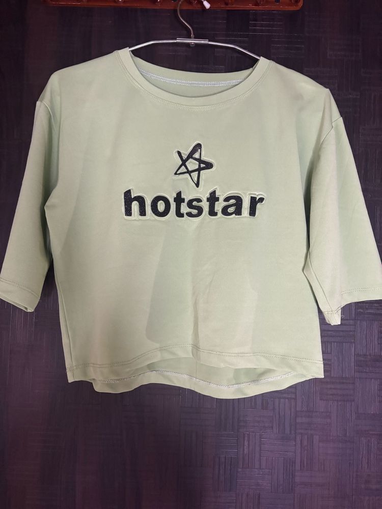 Light Green Hotstar T-Shirt
