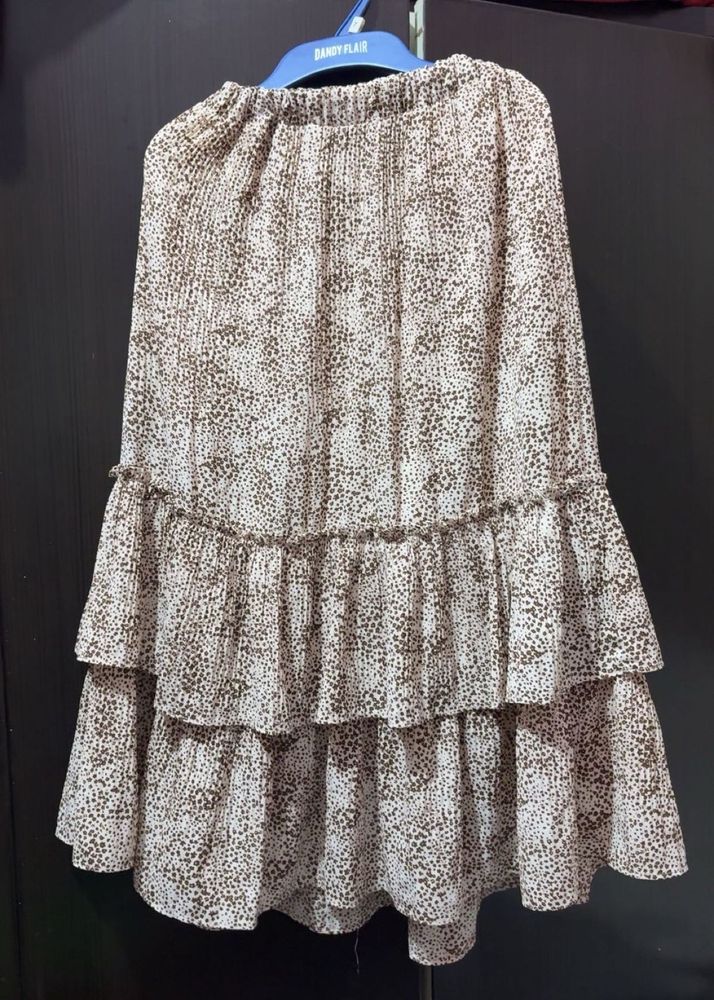 Tierthe skirted ruffle Skirt  free size