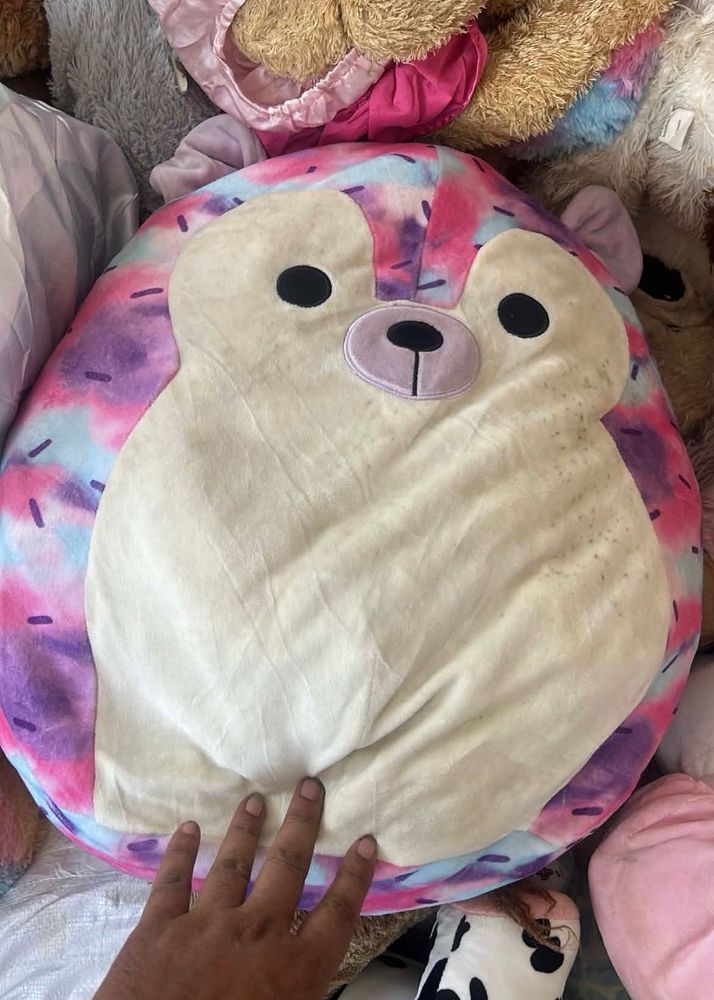 Squishmallows 12-Inch Yasmin the Tie Dye Hedgehog
