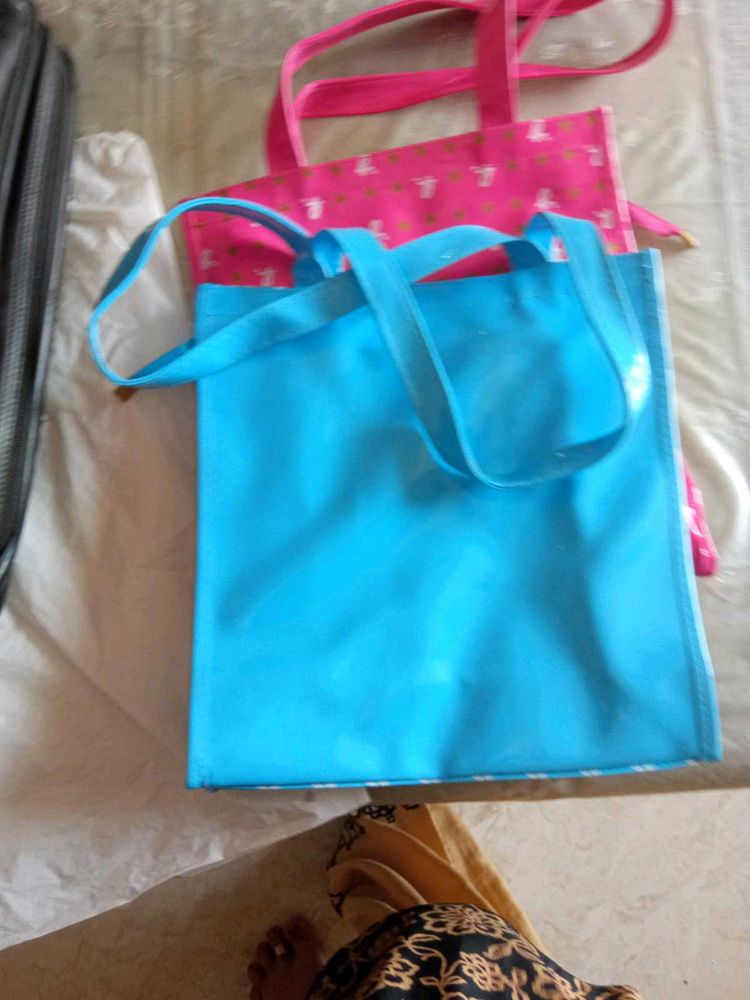 Bright Blue Tote Bag