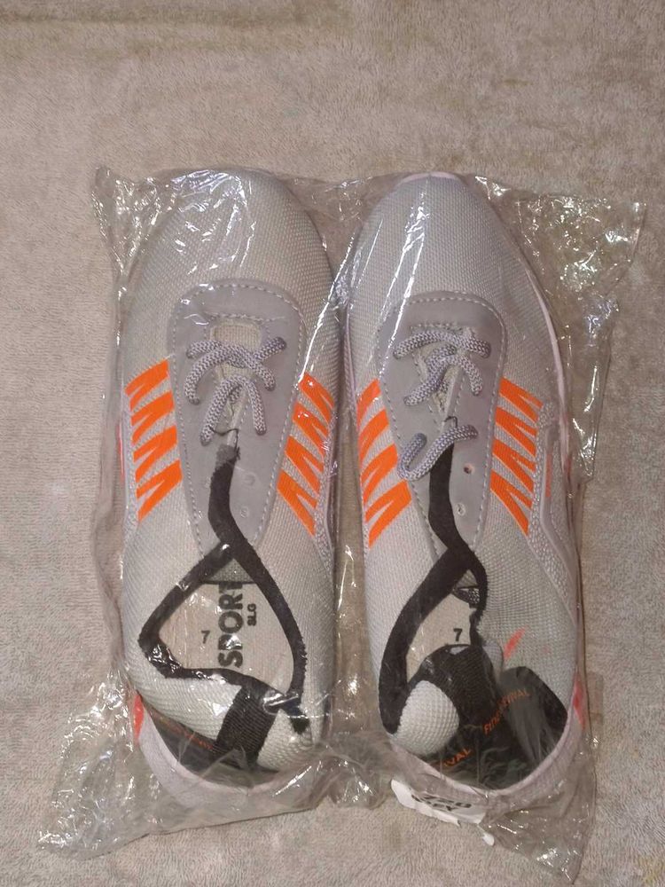 New Sport Gray Sneakers Shoes For Men