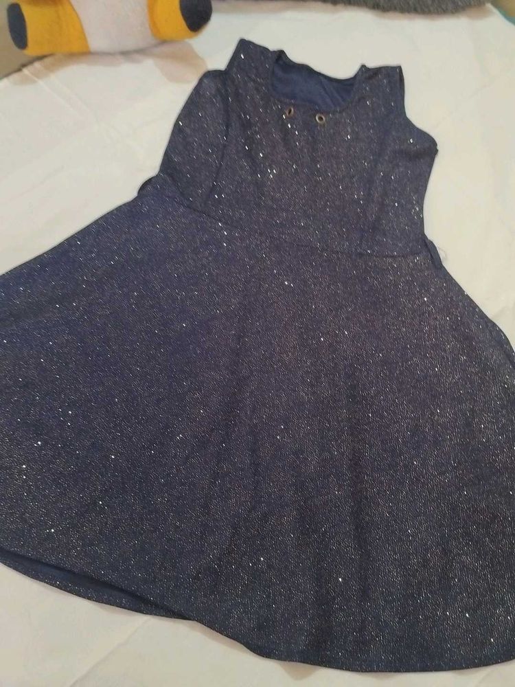 Sparkly Navy Blue Dress