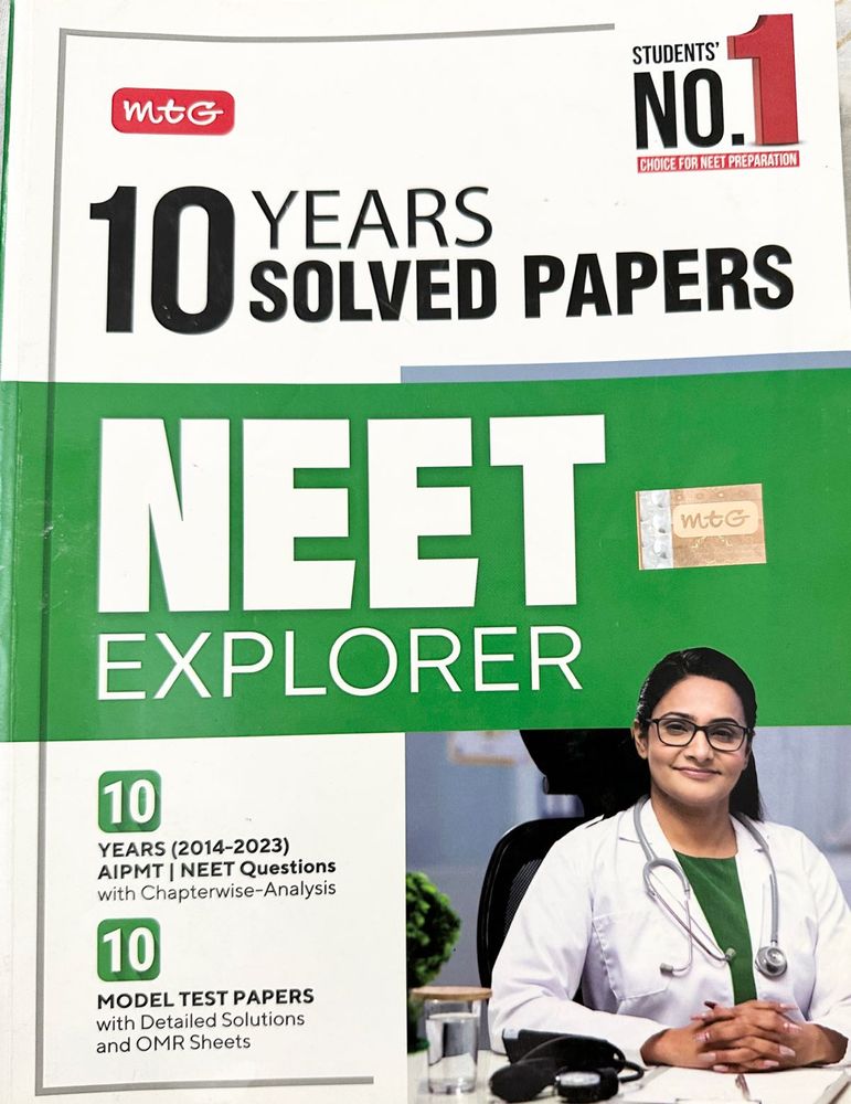 MTG NEET Explorer – 10 Years Solved Papers (14-23)