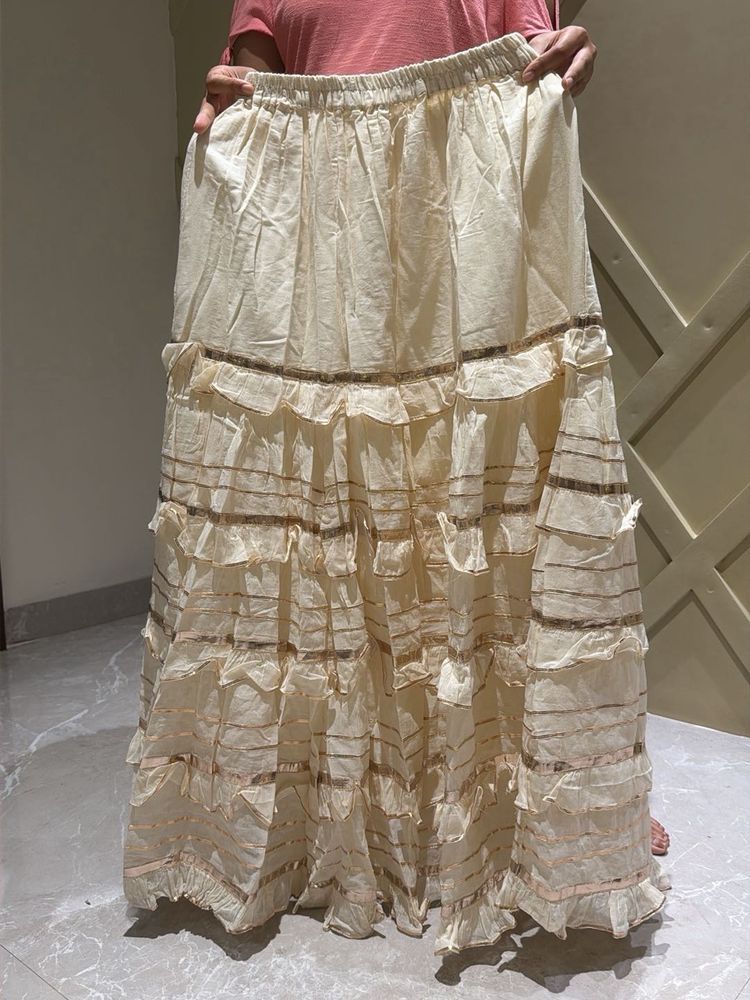 Boho Tiered Maxi Skirt