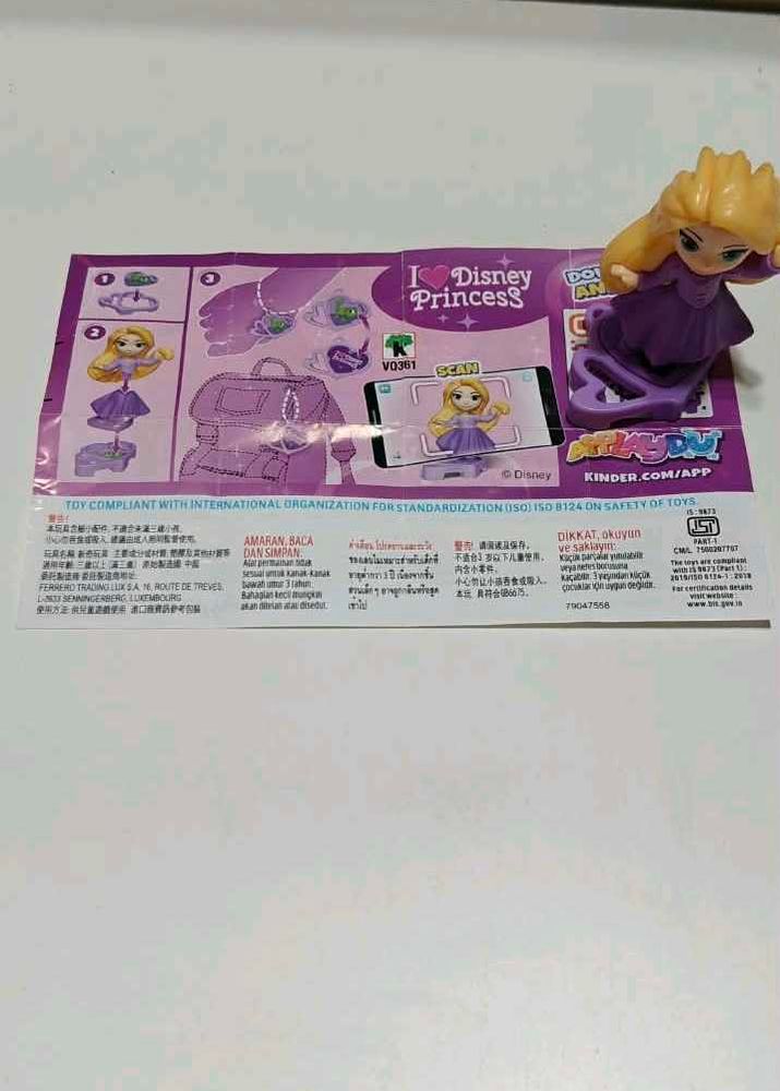 Disney Princess Kinder joy toy