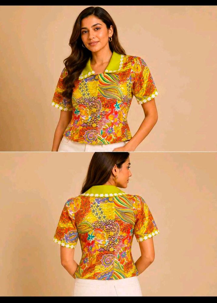 Boho Chic S Size Top