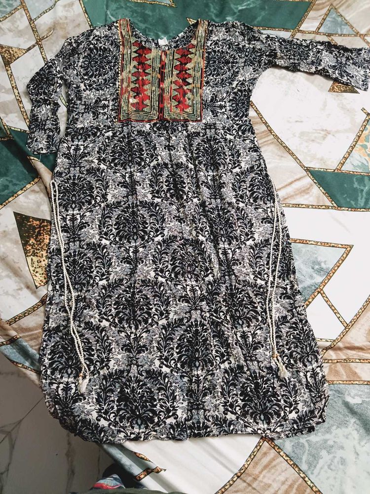 Black kurta