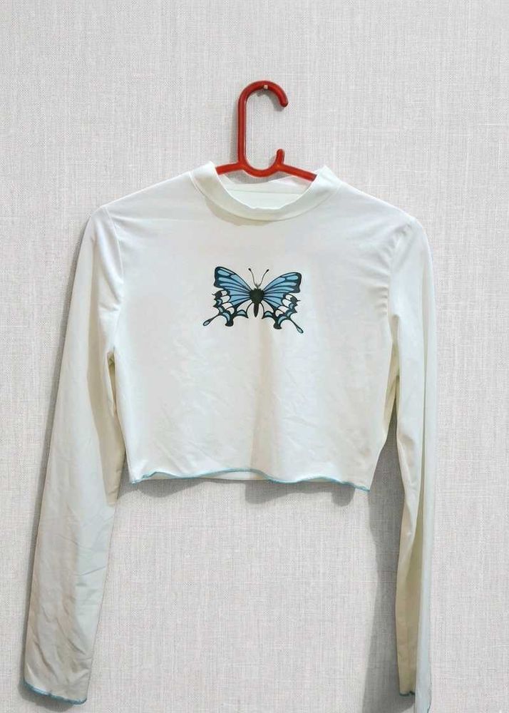 statement crop top
