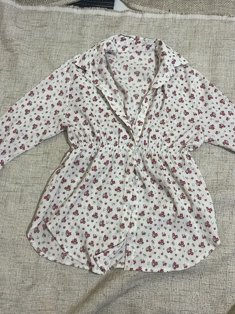 Floral Print Shirt