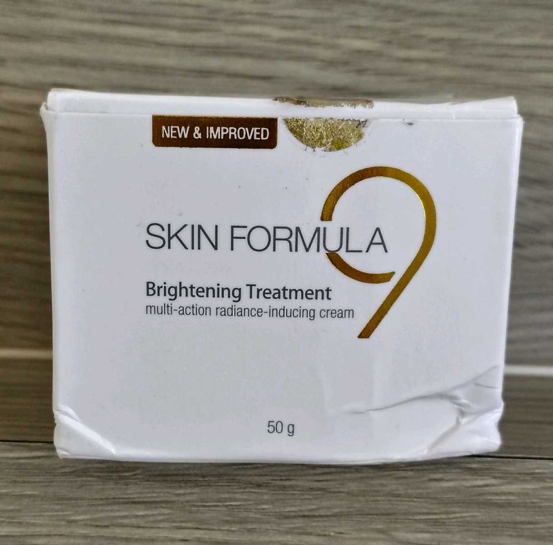 Skin Formula 9 Brightening Treatment Cream