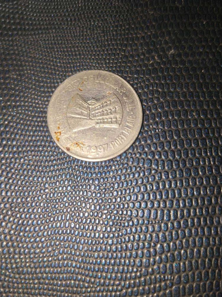 Port Blair1997 Indian 1 Rs Coin