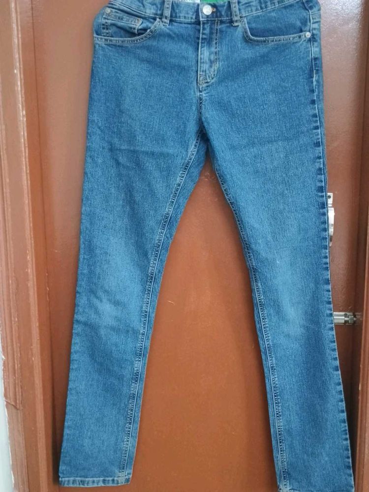 Classic Blue Denim Jeans