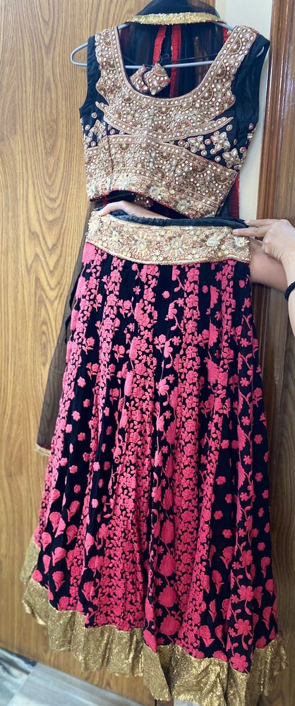 Exquisite Embroidered Lehenga