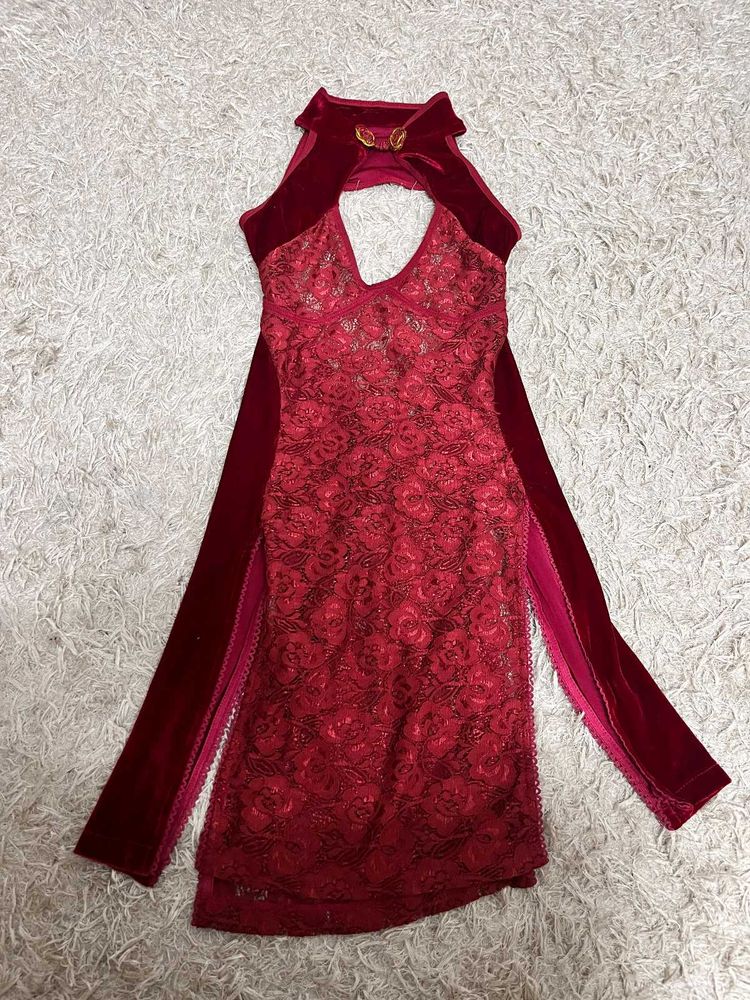 Stunning Red Lace tops