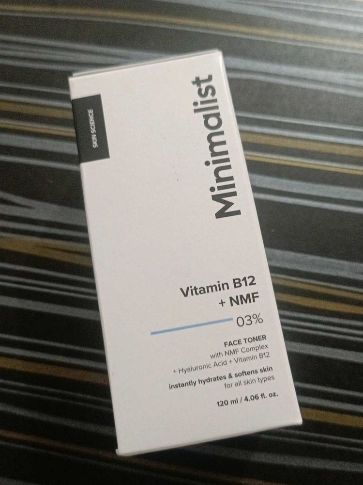 Minimalist Vitamin B12 + NMF Face Toner