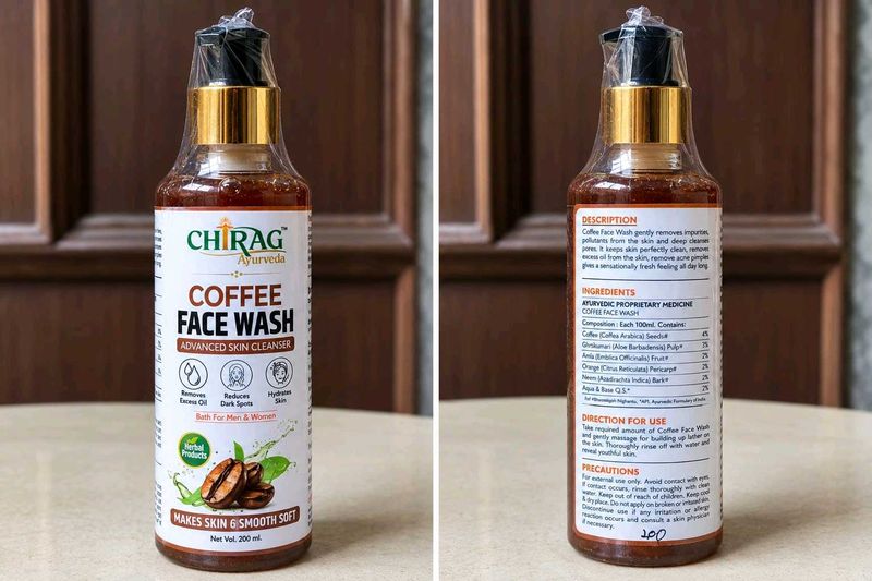 Chirag Ayurveda Coffee Face Wash