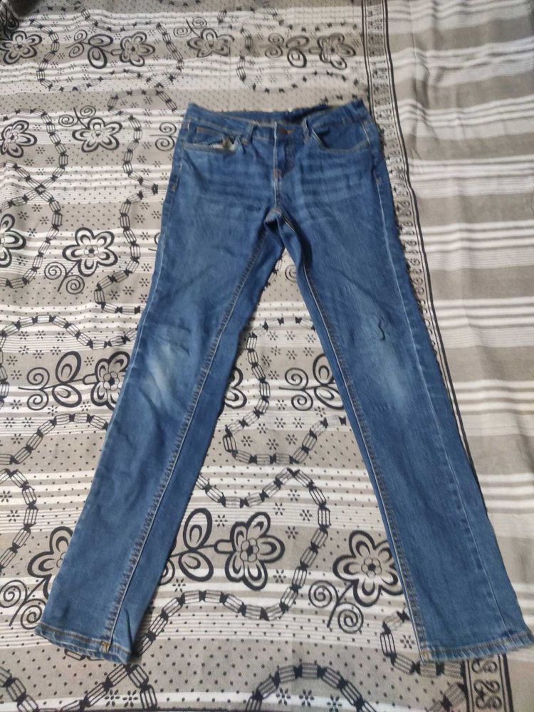 Classic Blue Denim Jeans