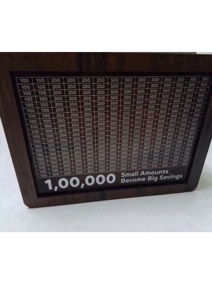 Savings Tracker Board 1,00,000 Goal