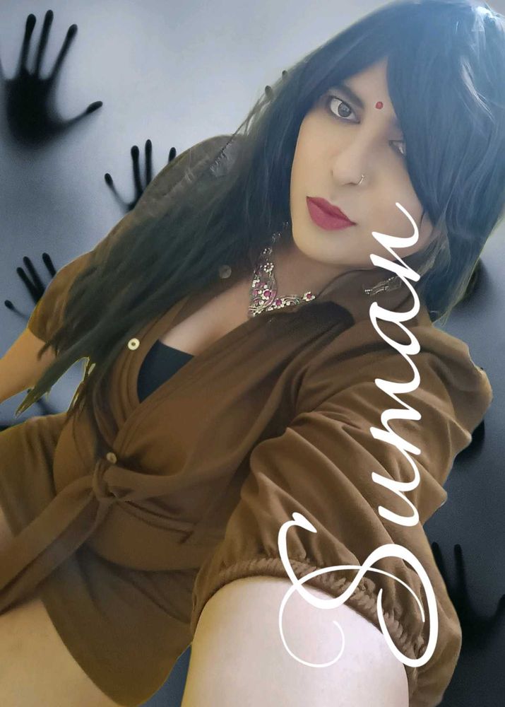 Chic Brown Shirt Dress with Puff Sleeves