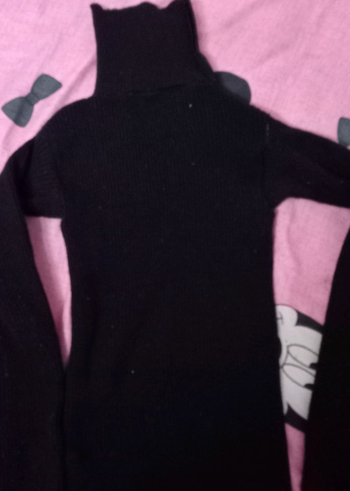 High Neck Sweater