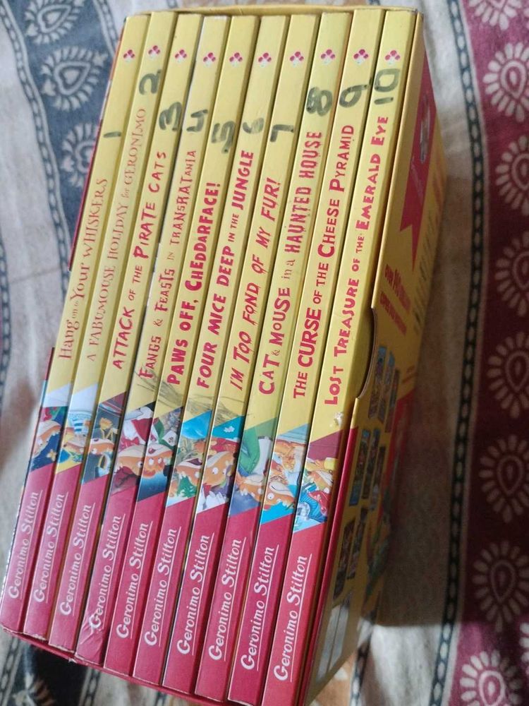 Geronimo Stilton 10 Book Collection