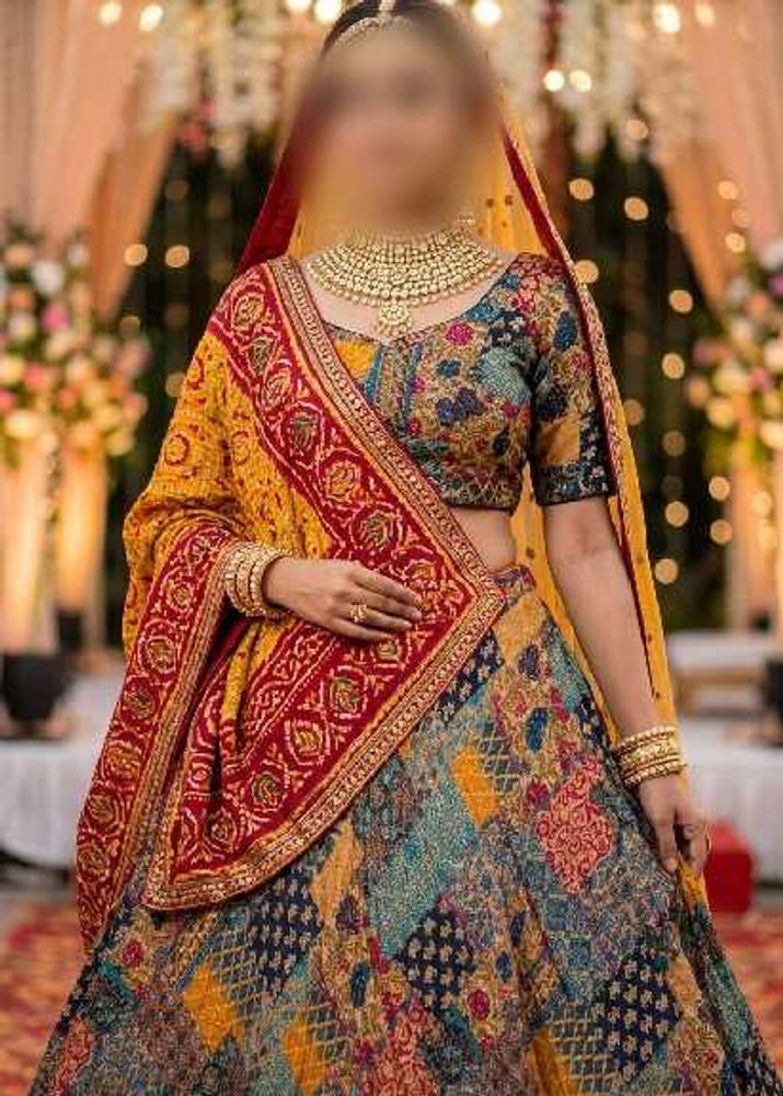 Ethnic choli navratri or wedding function