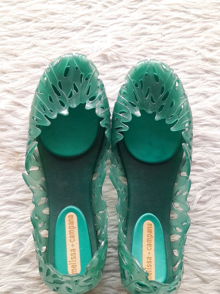 Green Casual Ballerina (Women's)