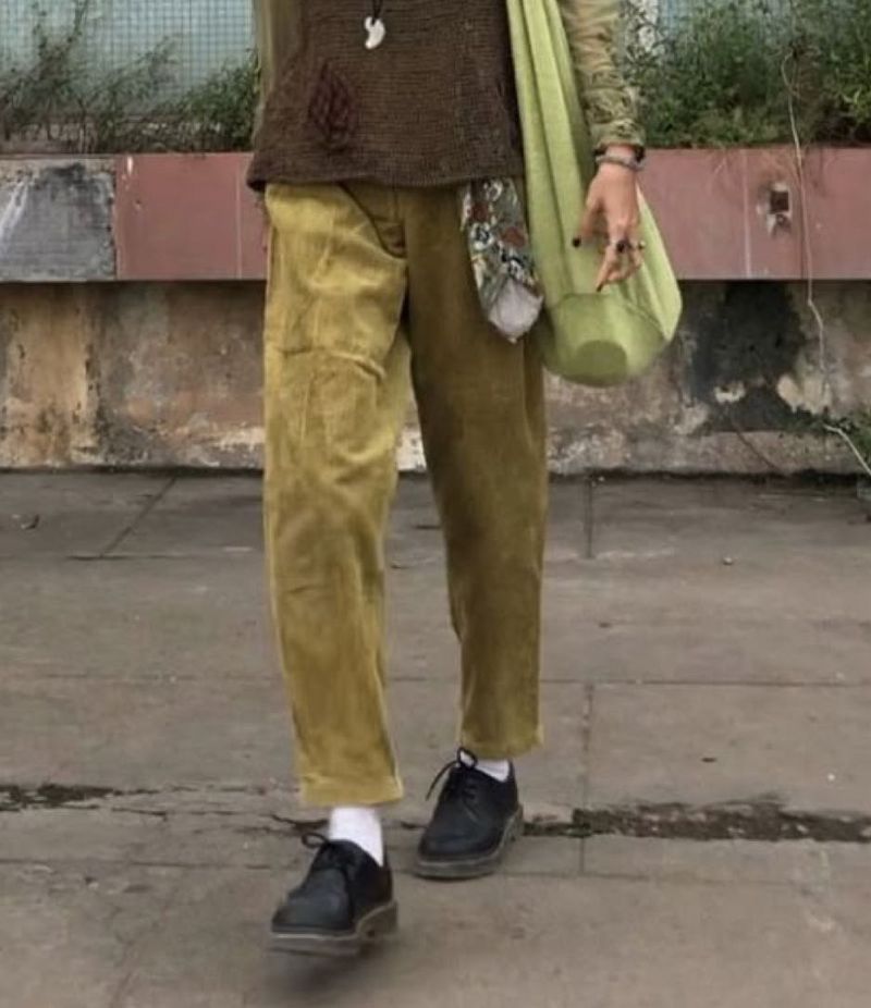 International Brand Redtag Olive Green Pants