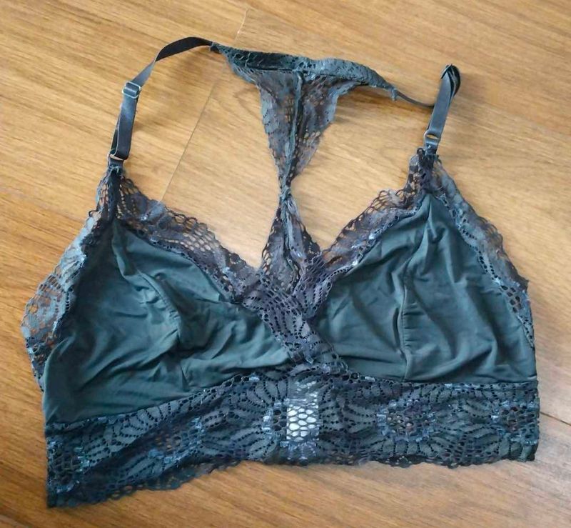 Lace Trim racerback Bralette