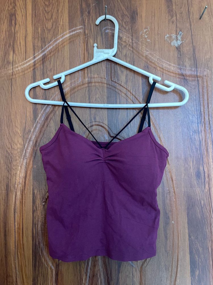 Cute Purple Camisole Top