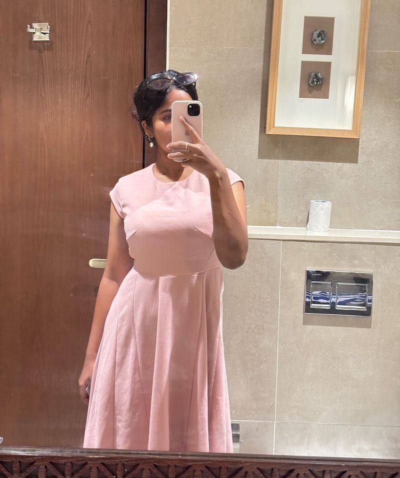 Elegant Pink Dress Fairy core coquette