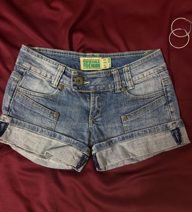 Bershka Denim Shorts