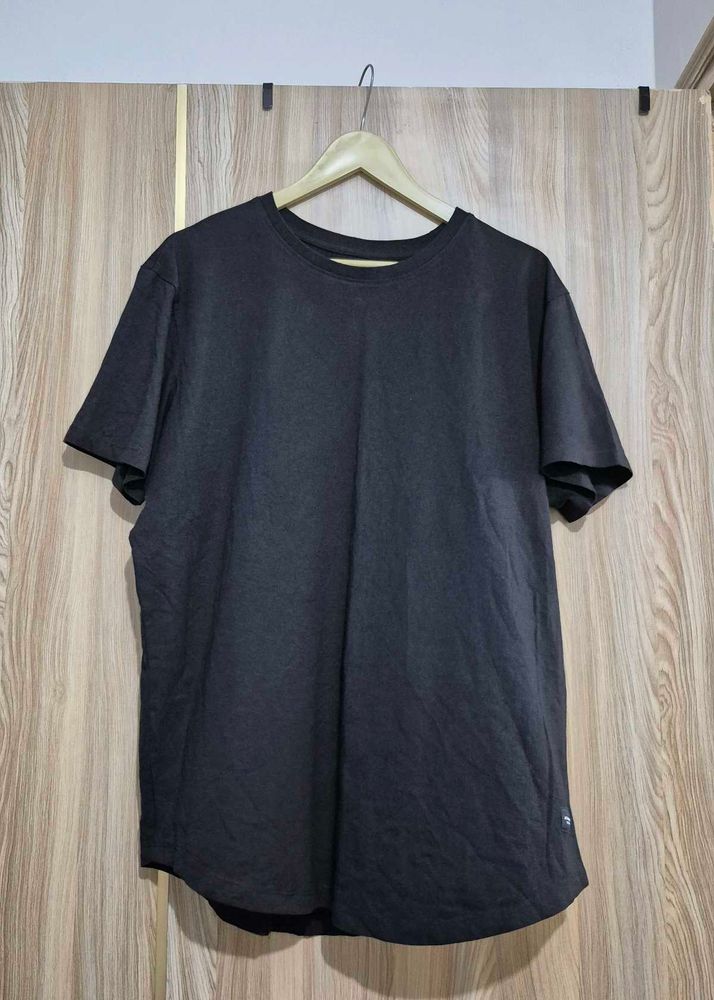 Jack &amp; Jones Men's Basic Black T-Shirt