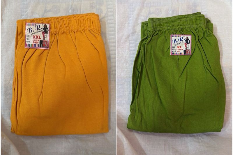 2-Pack Women's Cotton Leggings