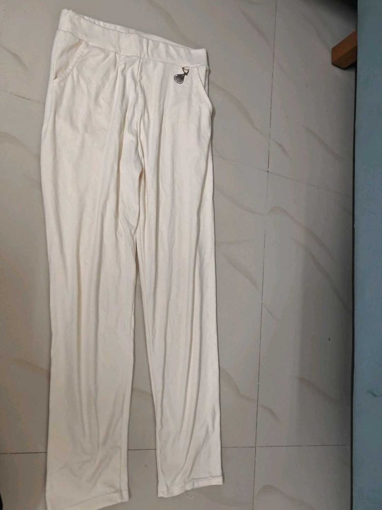 Comfortable Cream Lounge Pants