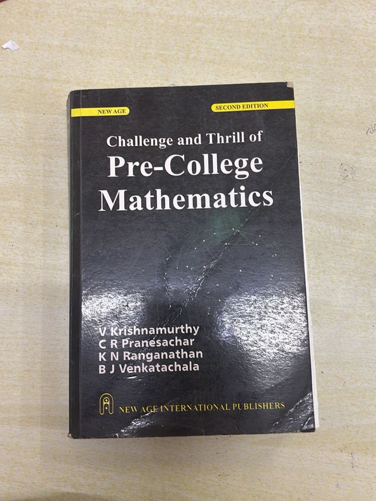 Pre-College Mathematics Book