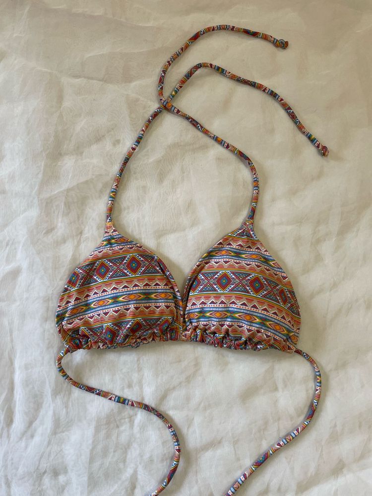 Boho Tribal Print Bikini Top