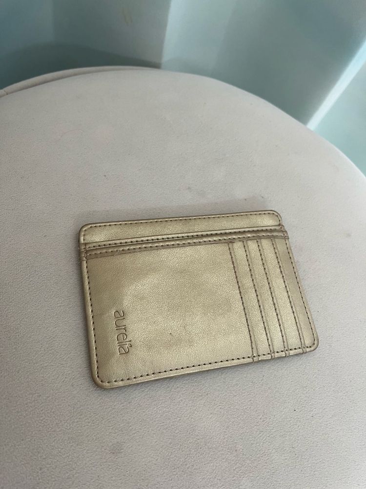 Aurelia Gold Card Holder