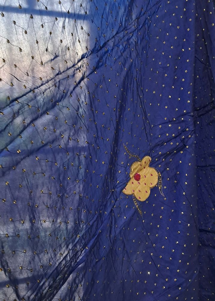 Silk DUPPATTA with Full Work On It.
