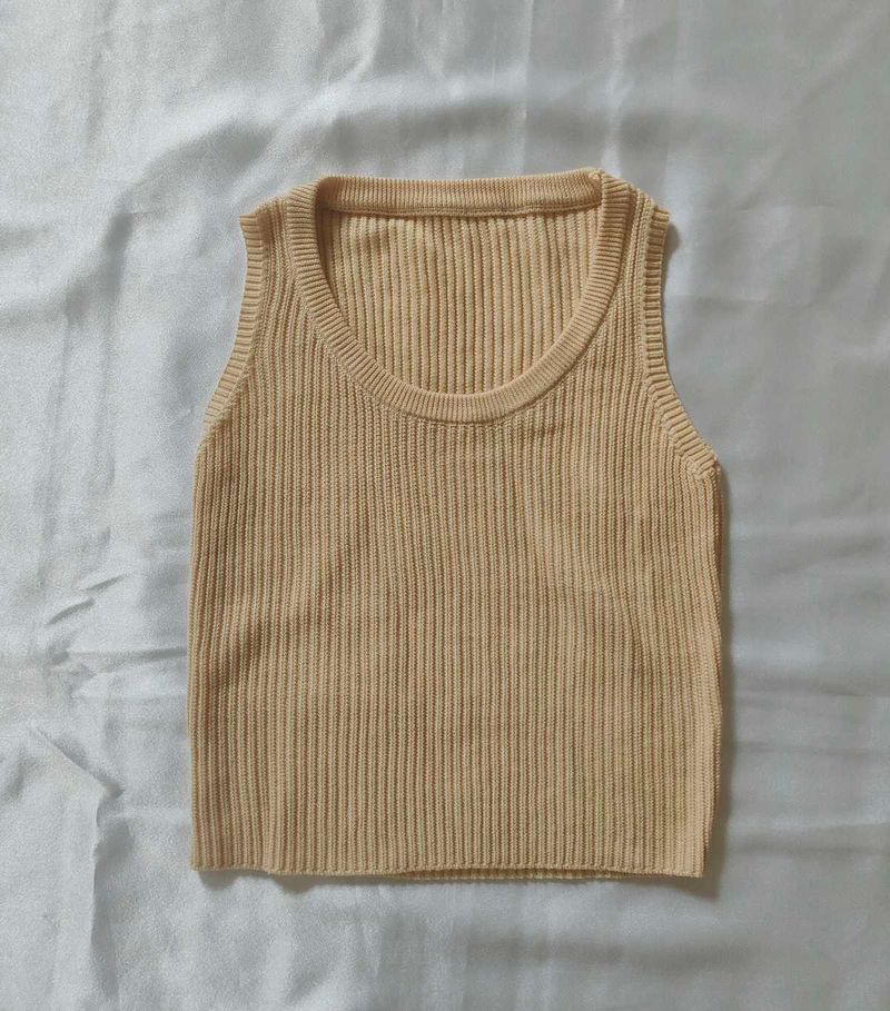 Ribbed Knit Tank Top