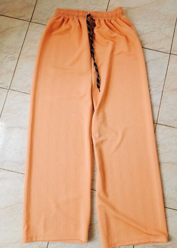 Fluorescent orange pants